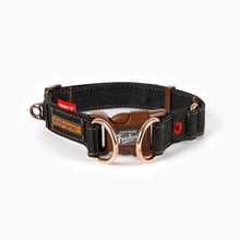 Load image into Gallery viewer, EZYDOG COLLAR DOUBLE UP L BLACK DENIM