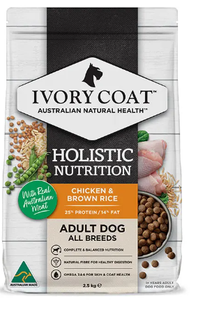 IVORY COAT ADULT CHICKEN & BROWN RICE 2.5KG