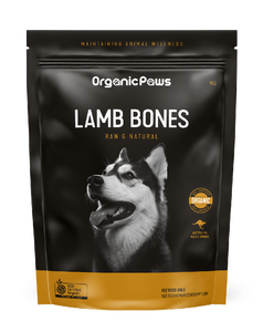 ORGANIC PAWS LAMB BONES 1KG