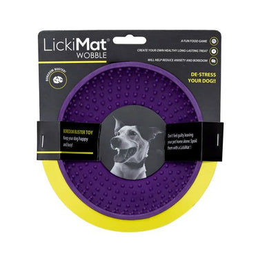 LICKIMAT WOBBLE BOWL PURPLE