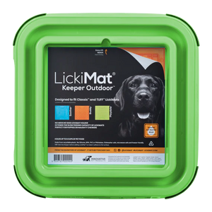 LICKIMAT KEEPER MAT HOLDER GREEN