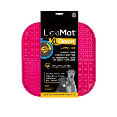 LICKIMAT SLOMO XL WET & DRY PINK