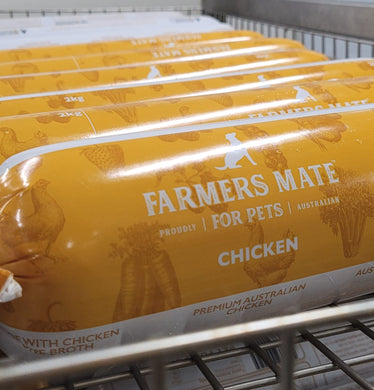 FARMER'S MATE FOR PETS CHICKEN ROLL 1KG