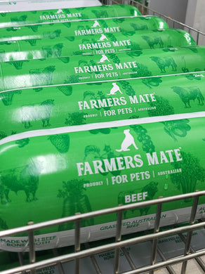 FARMER'S MATE FOR PETS BEEF ROLL 1KG