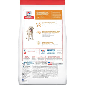 HILL'S SCIENCE DIET LIGHT ADULT LARGE BREED DRY DOG FOOD 12KG