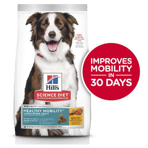 HILL'S SCIENCE DIET HEALTHY MOBILITY ADULT LARGE BREED DRY DOG FOOD 12KG