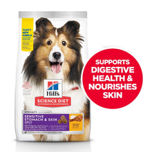 Load image into Gallery viewer, HILL&#39;S SCIENCE DIET SENSITIVE STOMACH &amp; SKIN ADULT DRY DOG FOOD 12KG