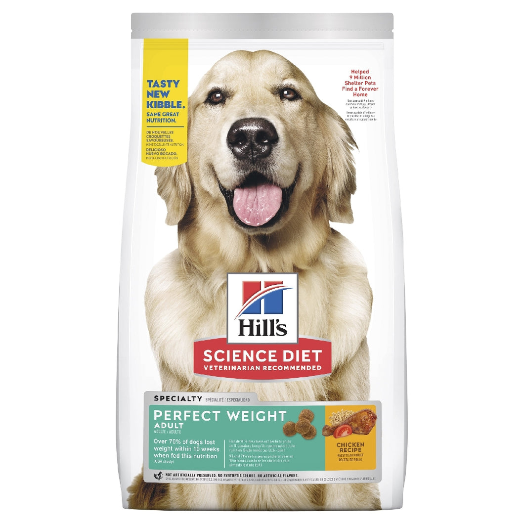 HILL'S SCIENCE DIET PERFECT WEIGHT ADULT DRY DOG FOOD 6.8KG