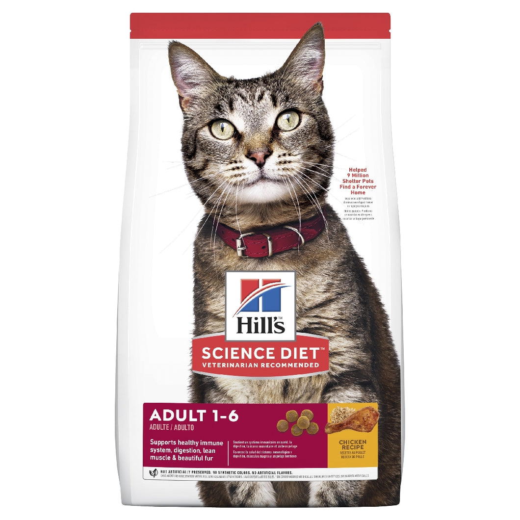 HILL'S SCIENCE DIET ADULT DRY CAT FOOD 6KG