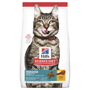 HILL'S SCIENCE DIET ADULT 7+ INDOOR DRY CAT FOOD 3.17KG