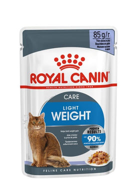 Pack of ROYAL CANIN CAT ULTRA LIGHT JELLY 85G x 12