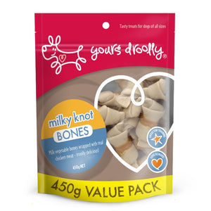 YOURS DROOLLY MILKY KNOT W/CHICK 450G