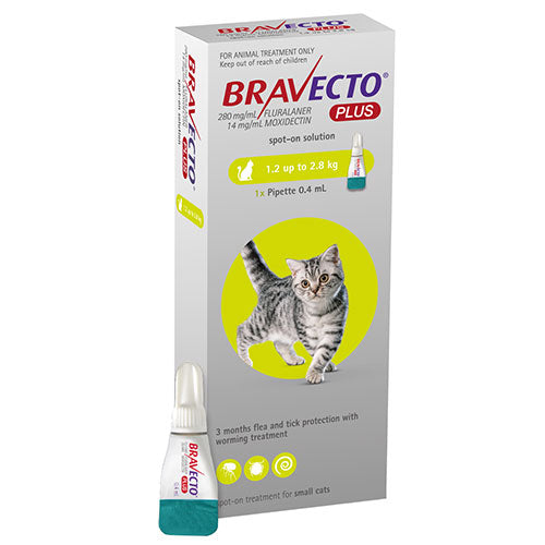 BRAVECTO+ CATS GREEN