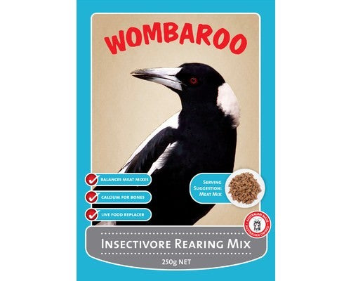 WOMBAROO INSECTIVORE REARING 250G