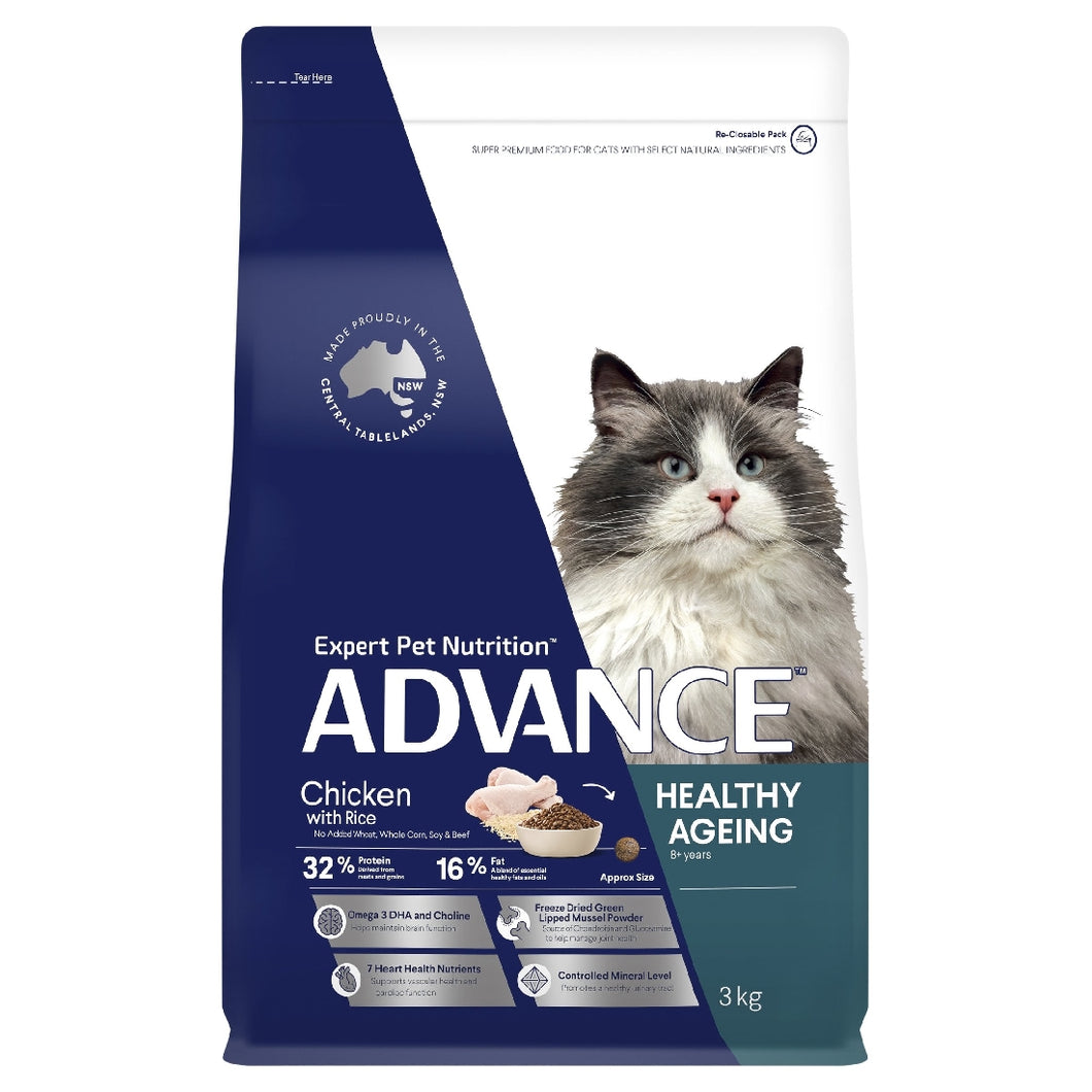 ADVANCE CAT HEALTHY AGEING CHICKEN 3KG