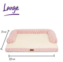 Load image into Gallery viewer, KAZOO BOUDOIR BED BLUSH LARGE